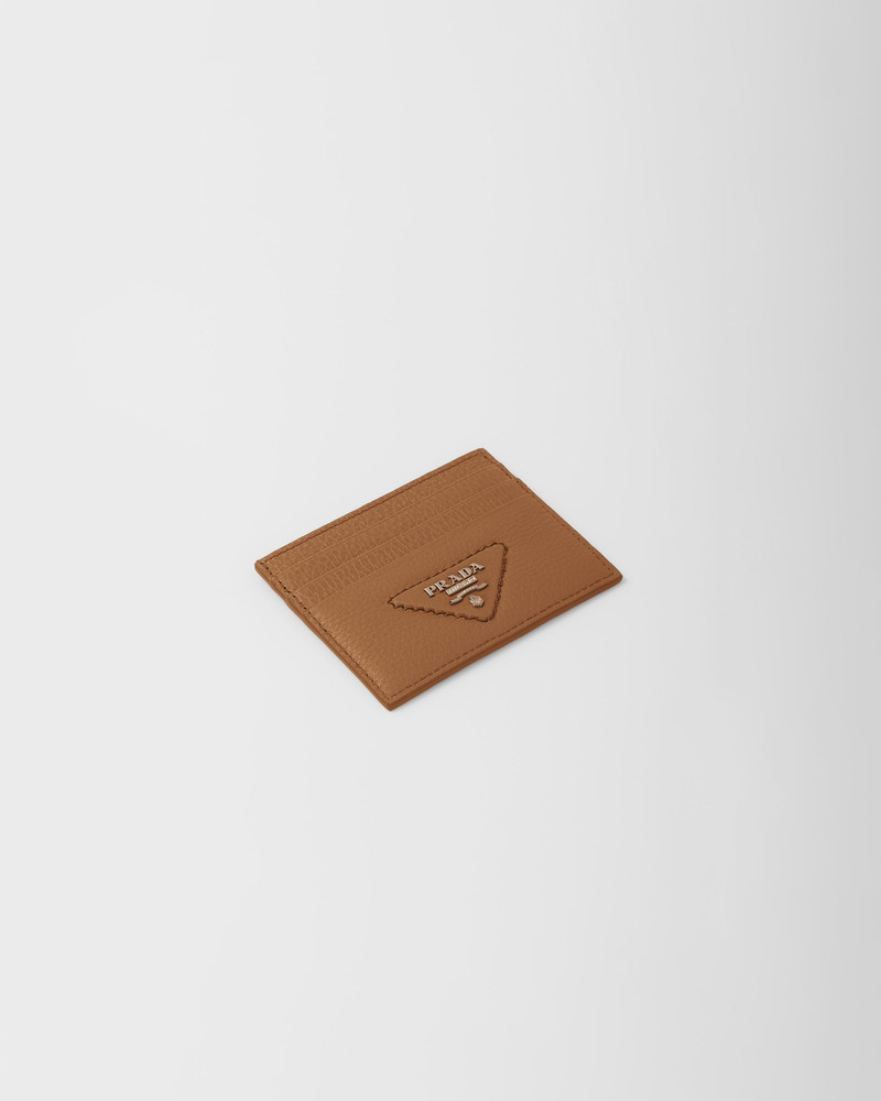 Prada Leather card holder outlook