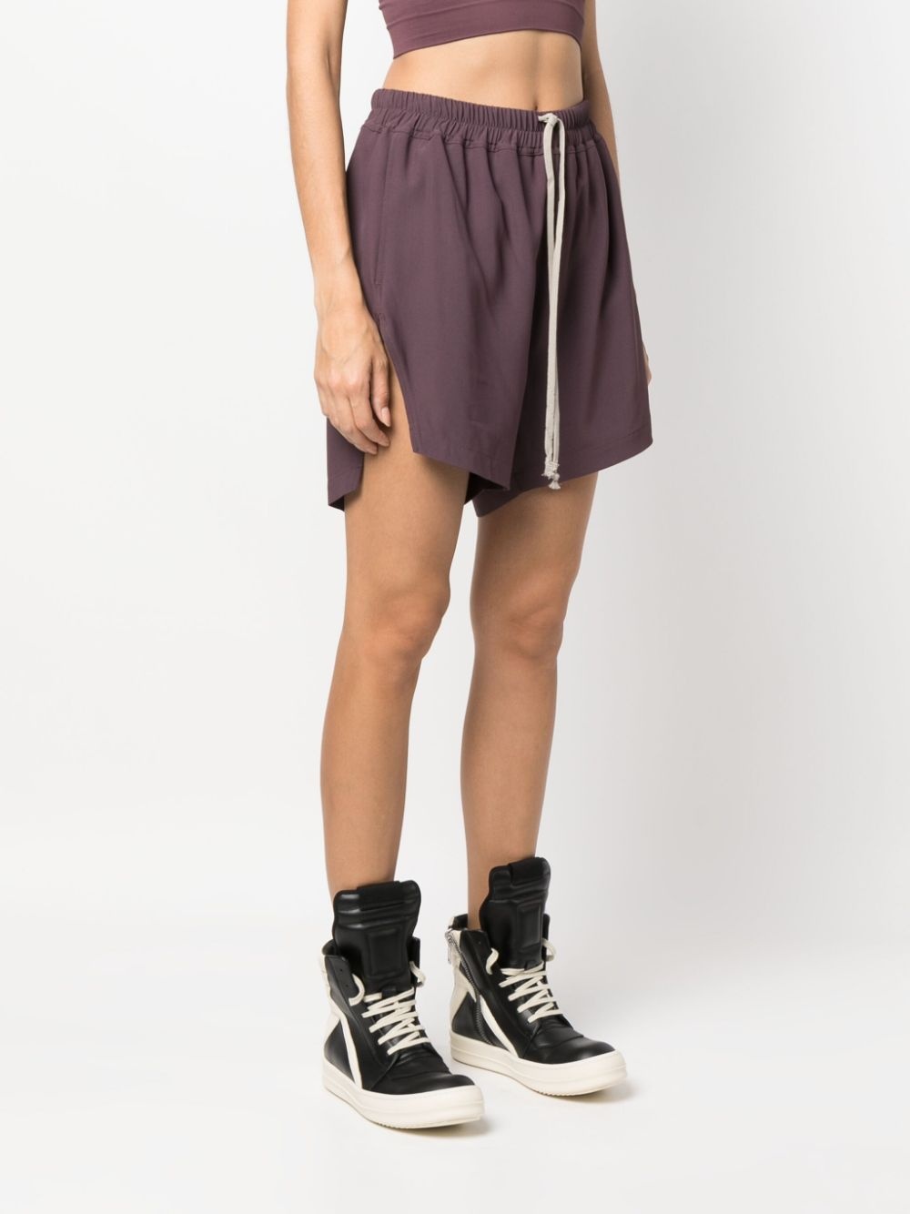 contrasting-drawstring boxer shorts - 6