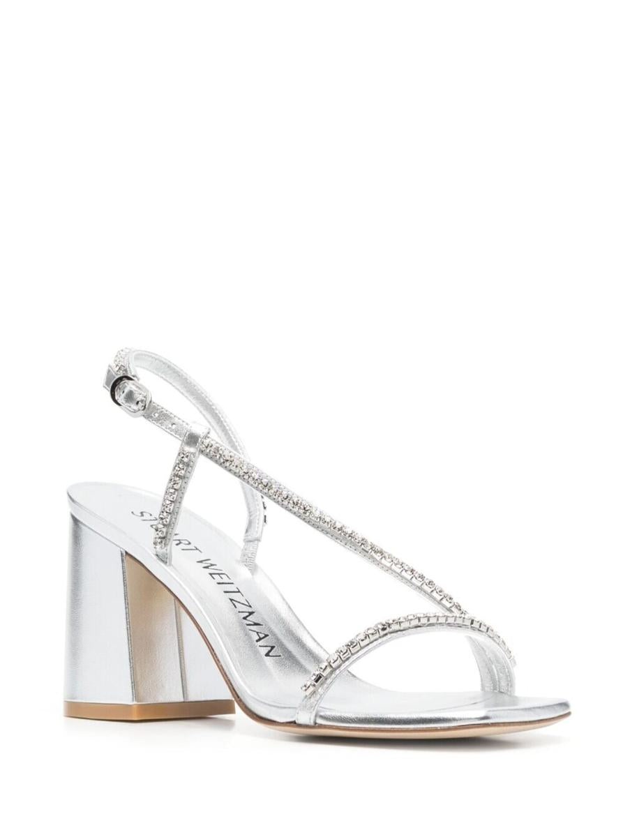 STUART WEITZMAN SOIREE CRYSTAL 85 BLOCK SANDAL - 2