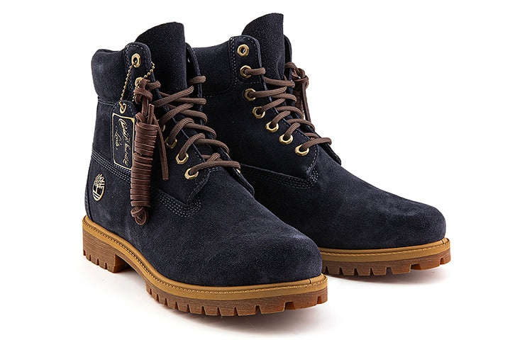 Timberland C.F. Stead Indigo Suede Heritage 6 Inch Boot 'Dark Blue Suede' A6821W - 4