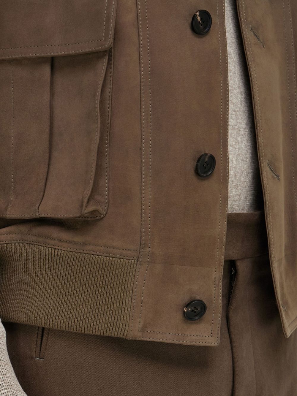 leather gilet - 6