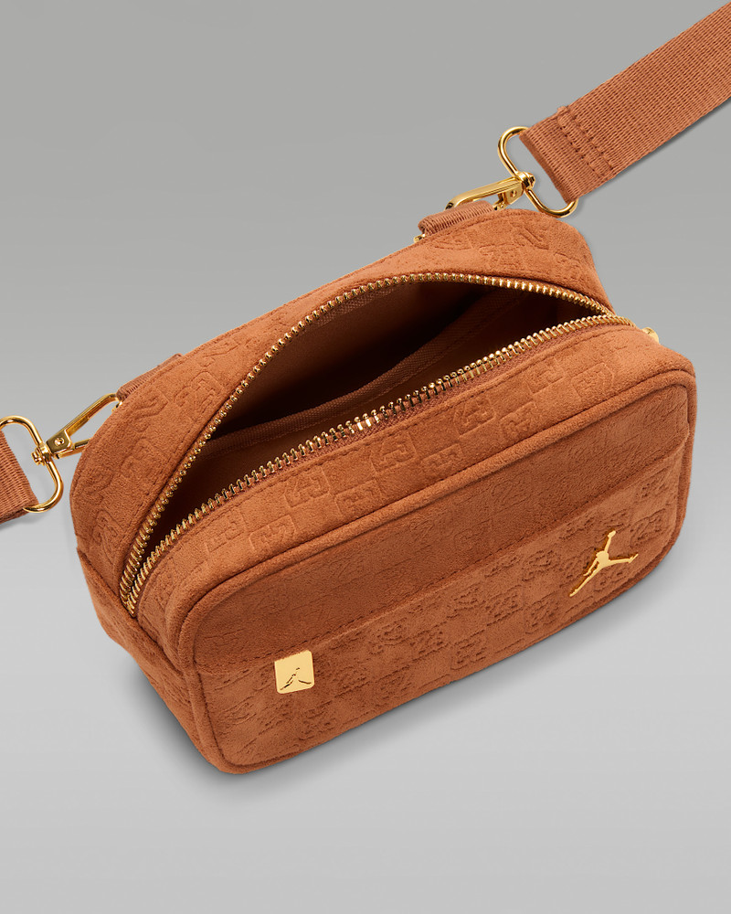 Jordan Suede Monogram Camera Bag (1.5L) 4