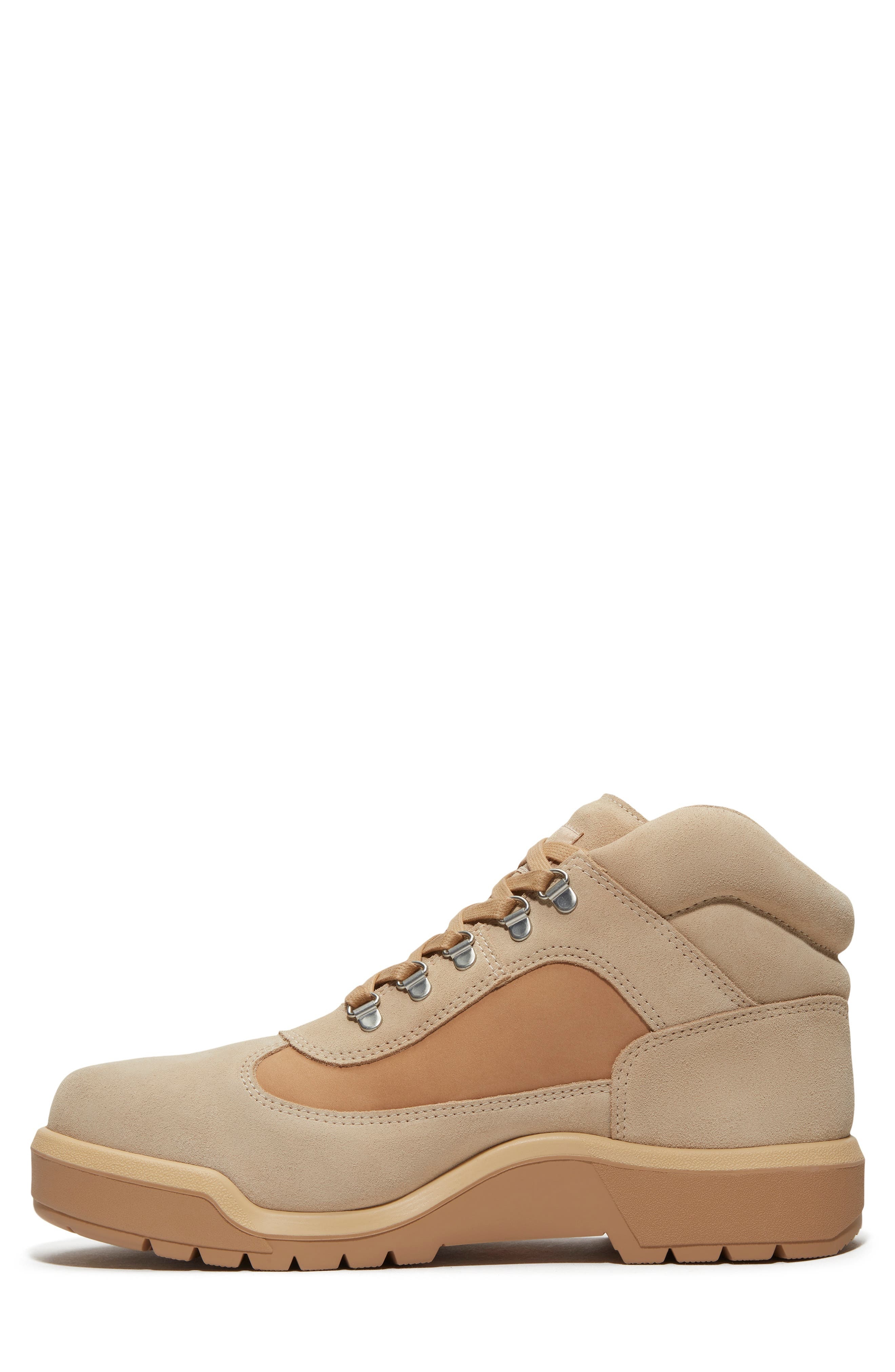 Timberland Field GoreTex® Waterproof Boot in Medium Beige Suede at Nordstrom - 9