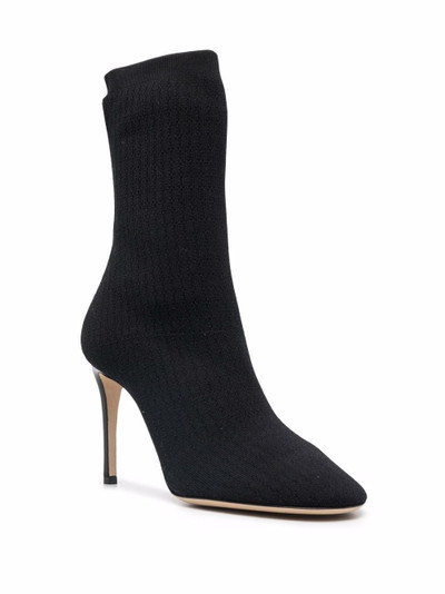 Victoria Beckham Sunday knit 90mm boots outlook