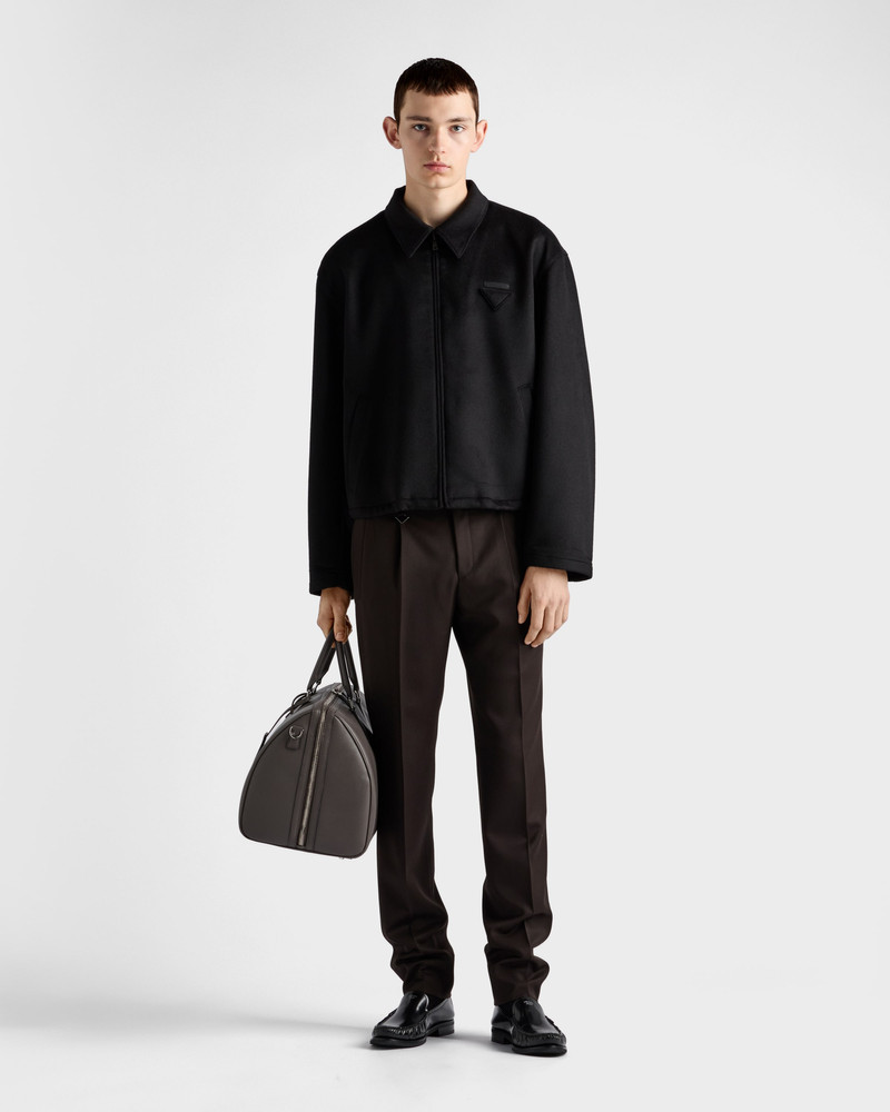 Prada Wool and cashmere blouson jacket outlook
