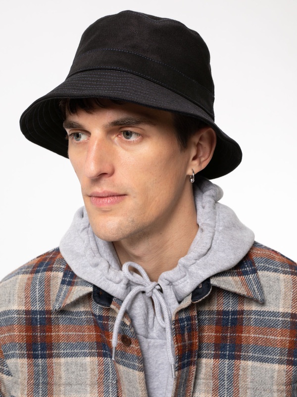 Martinsson Denim Bucket Hat Indigo - 1