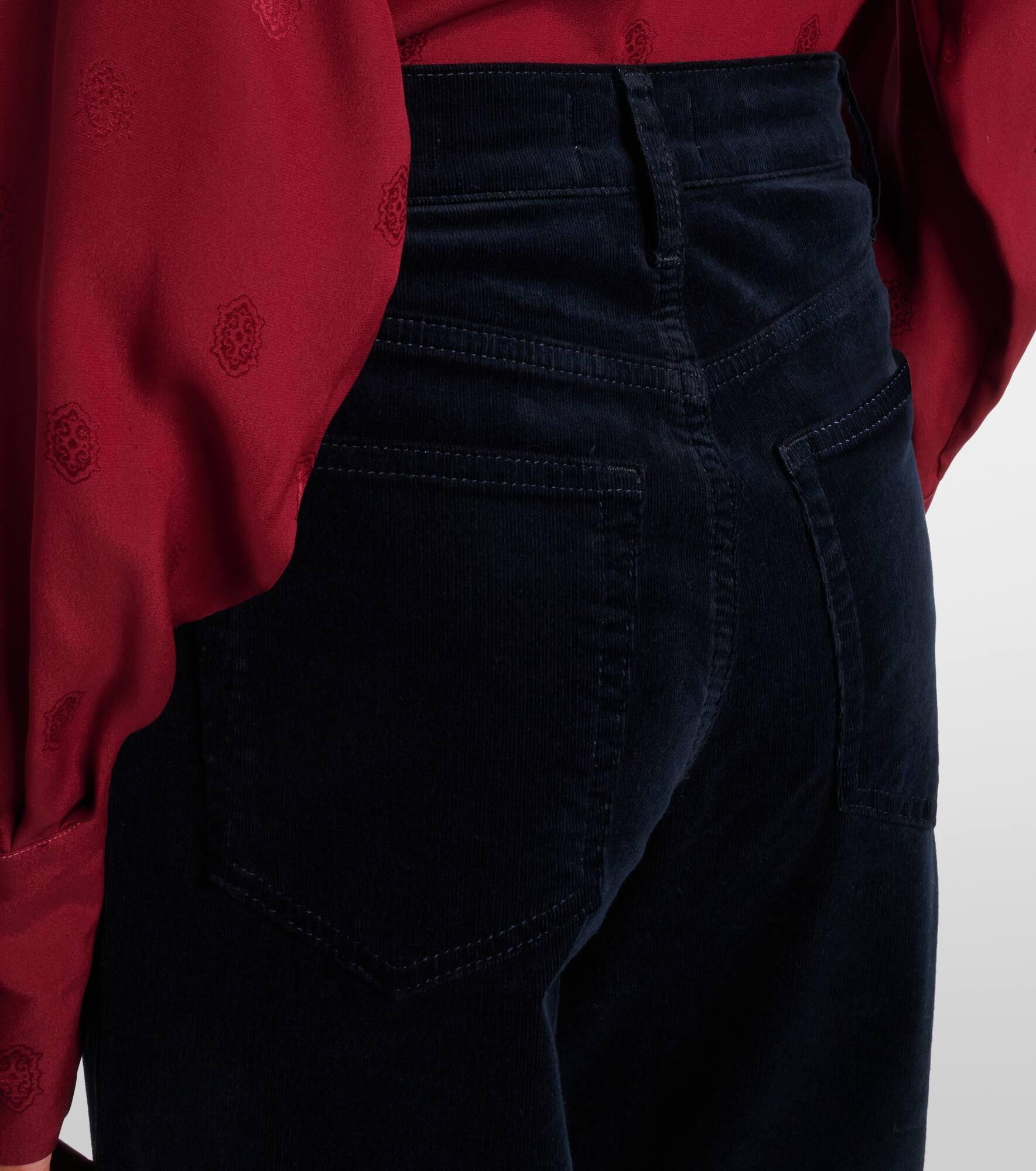 Le Slim Palazzo high-rise wide-leg jeans - 5