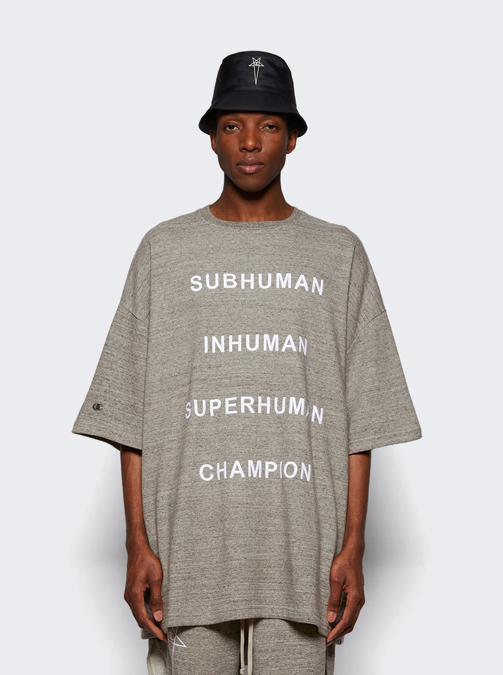 X  Champion Knitted Tommy T Grey Melange - 2