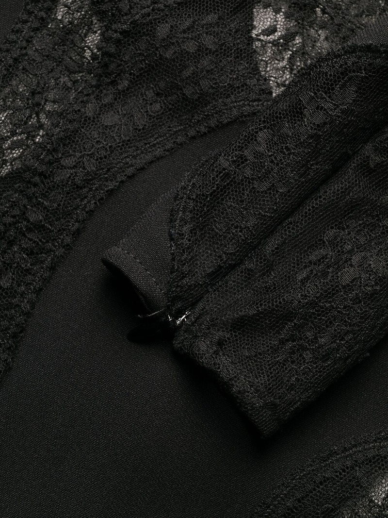 Makenzie wave lace-insert dress 6