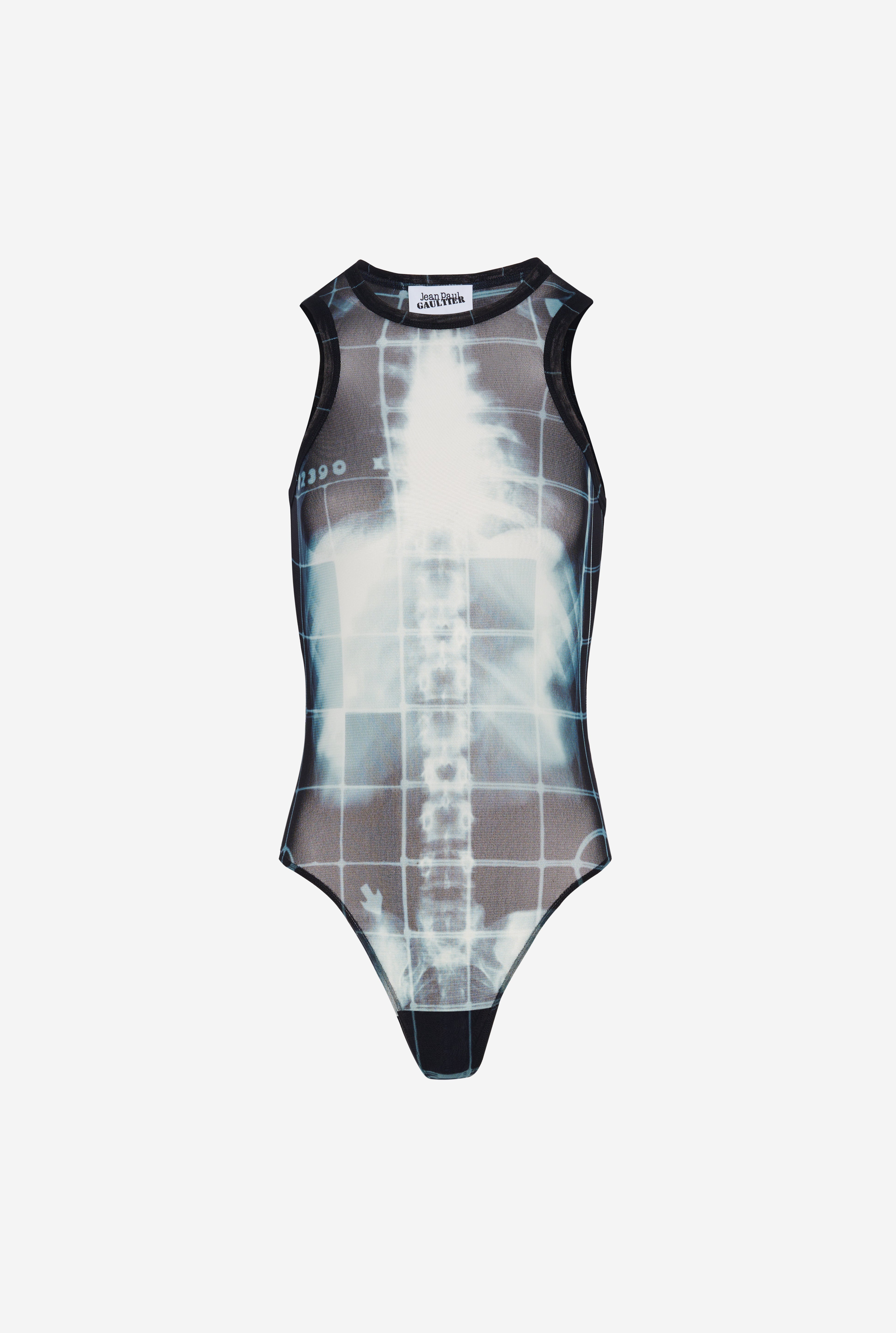 THE BLACK SQUELETOR BODYSUIT - 7
