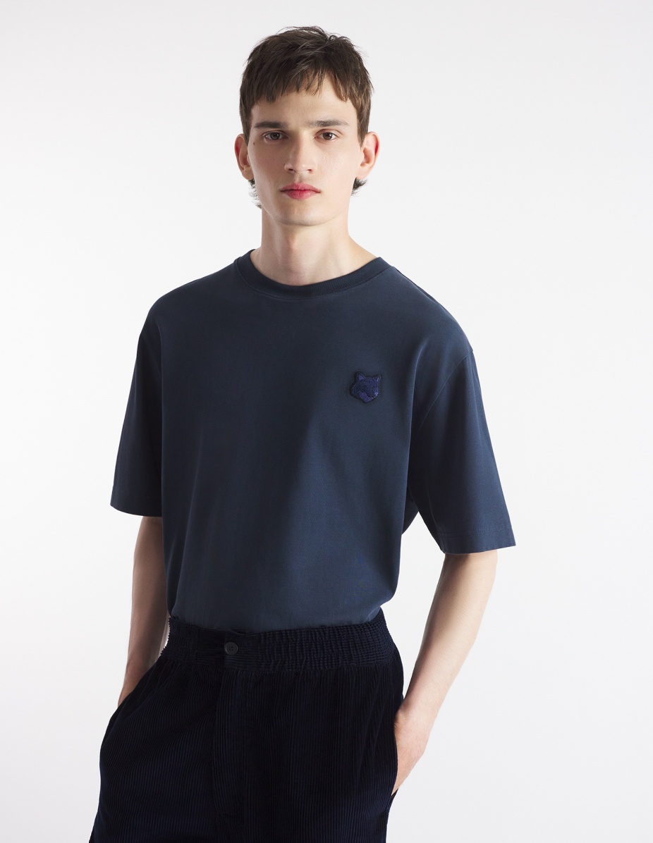 BOLD FOX HEAD PATCH OVERSIZE TEE SHIRT - 3