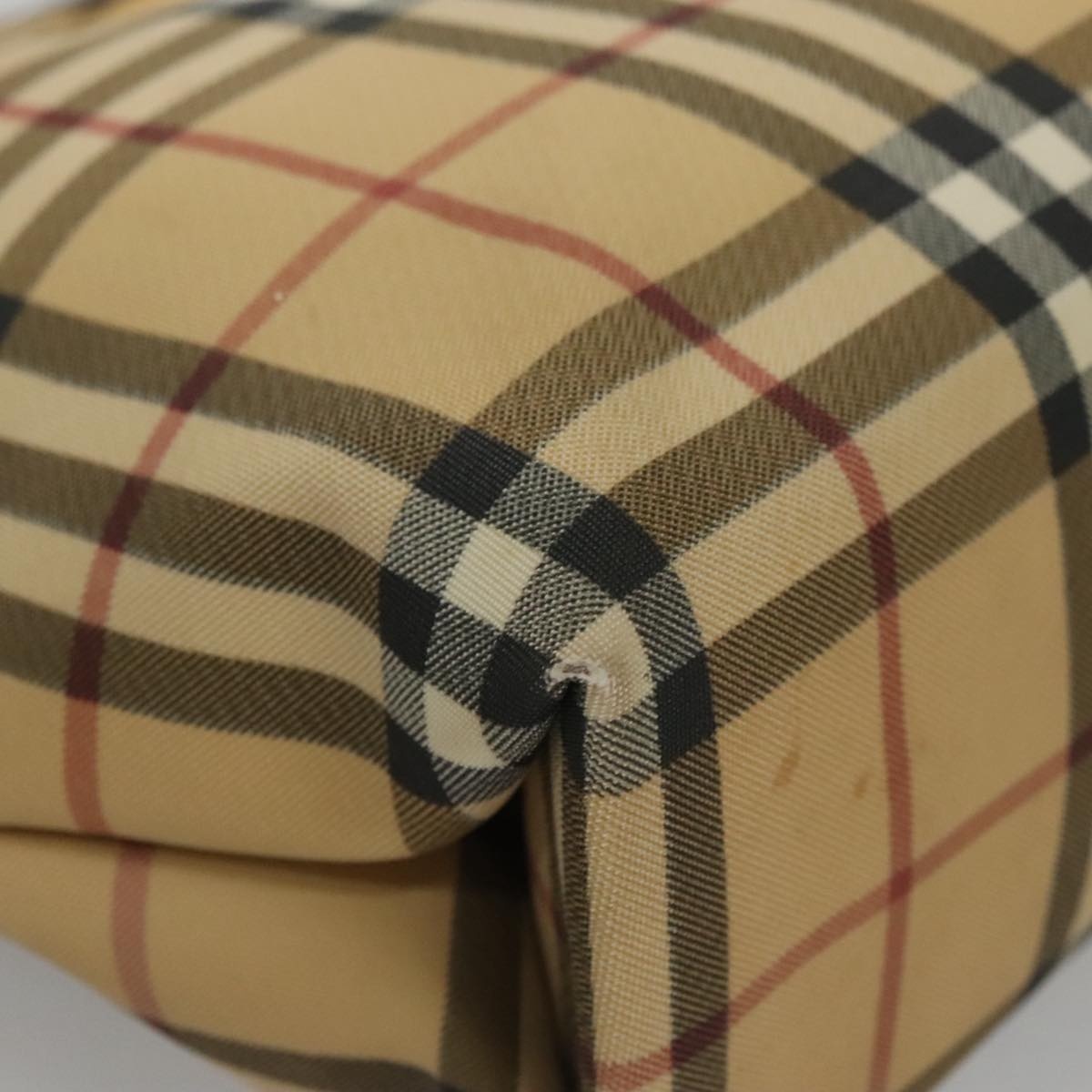 Burberry Nova Check Tote Bag Pvc Beige - 9