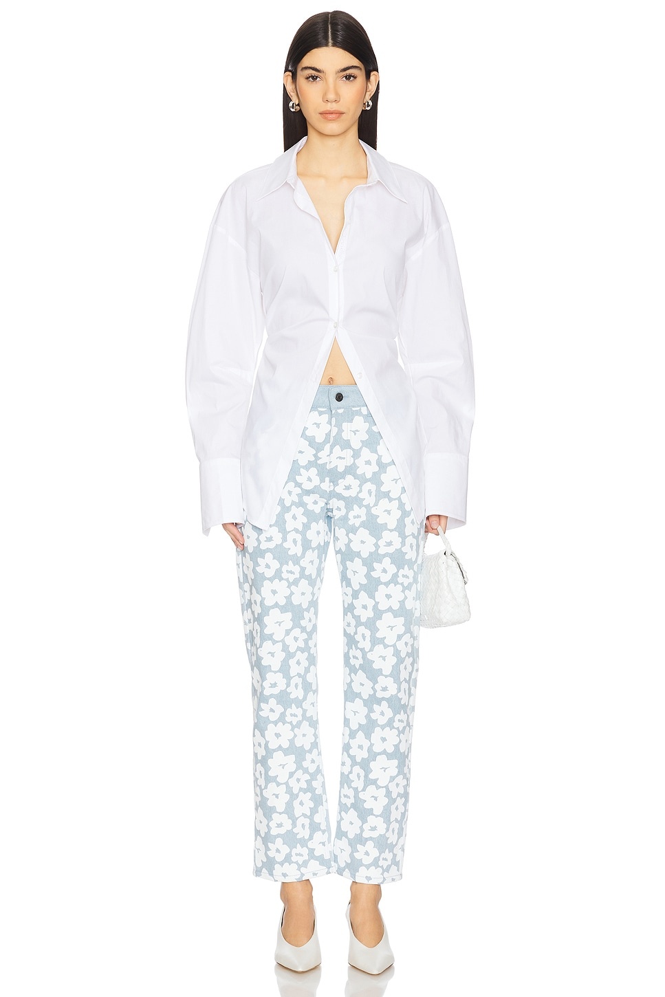 Flower Print Wide Leg - 5