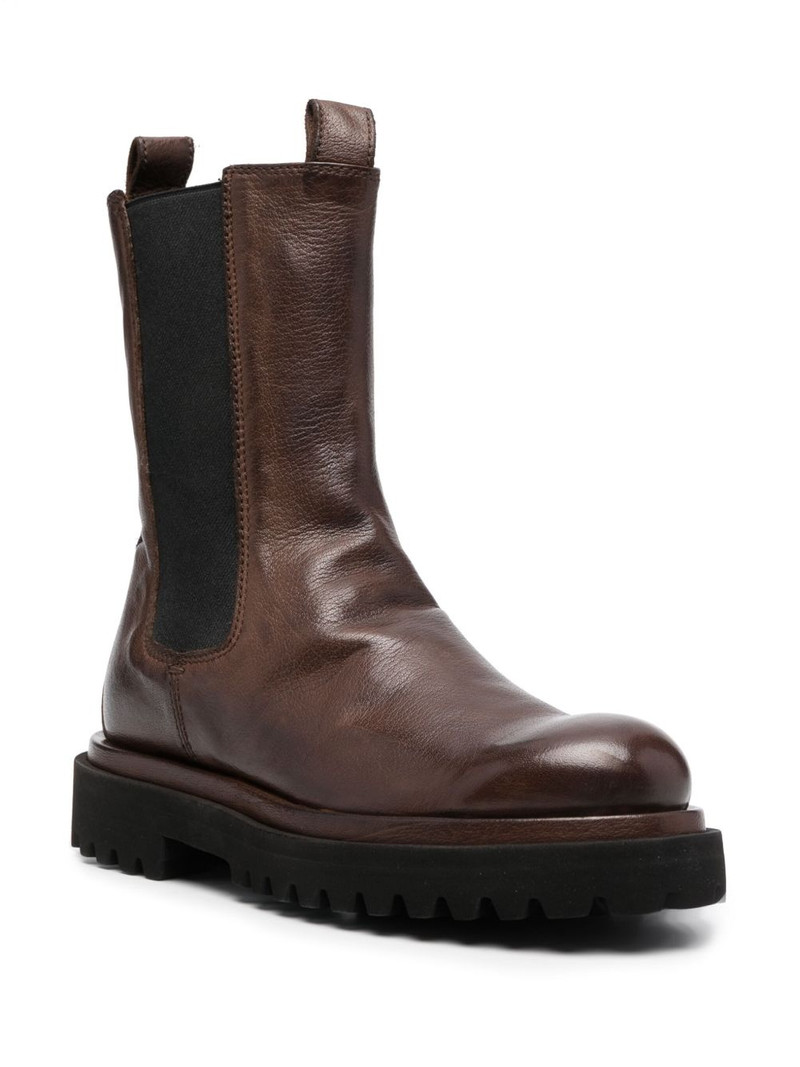 OFFICINE CREATIVE Wisal DD 107 leather boots outlook