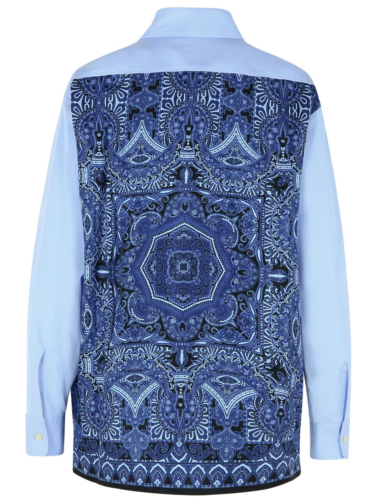 Etro Blue Cotton Shirt Women - 3