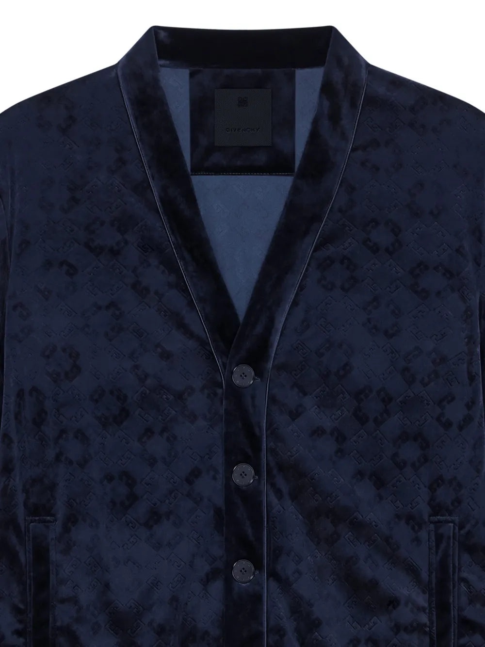MONOGRAM 72 VELVET CARDIGAN - 4