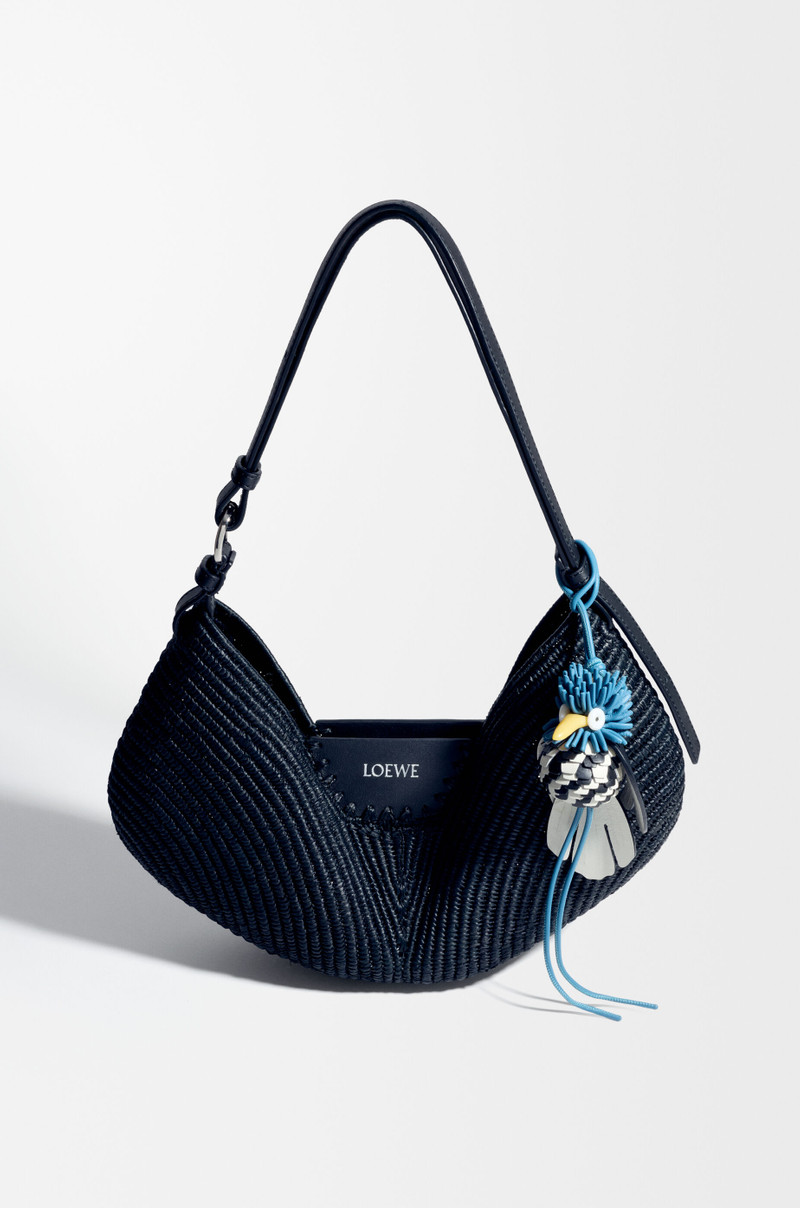 Hoopoe bird charm in classic calfskin 3
