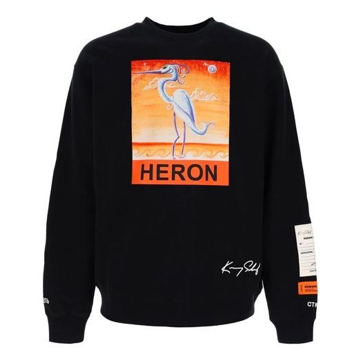 Men's HERON PRESTON Printing Sports Black HMBA014F20JER0191020 - 1