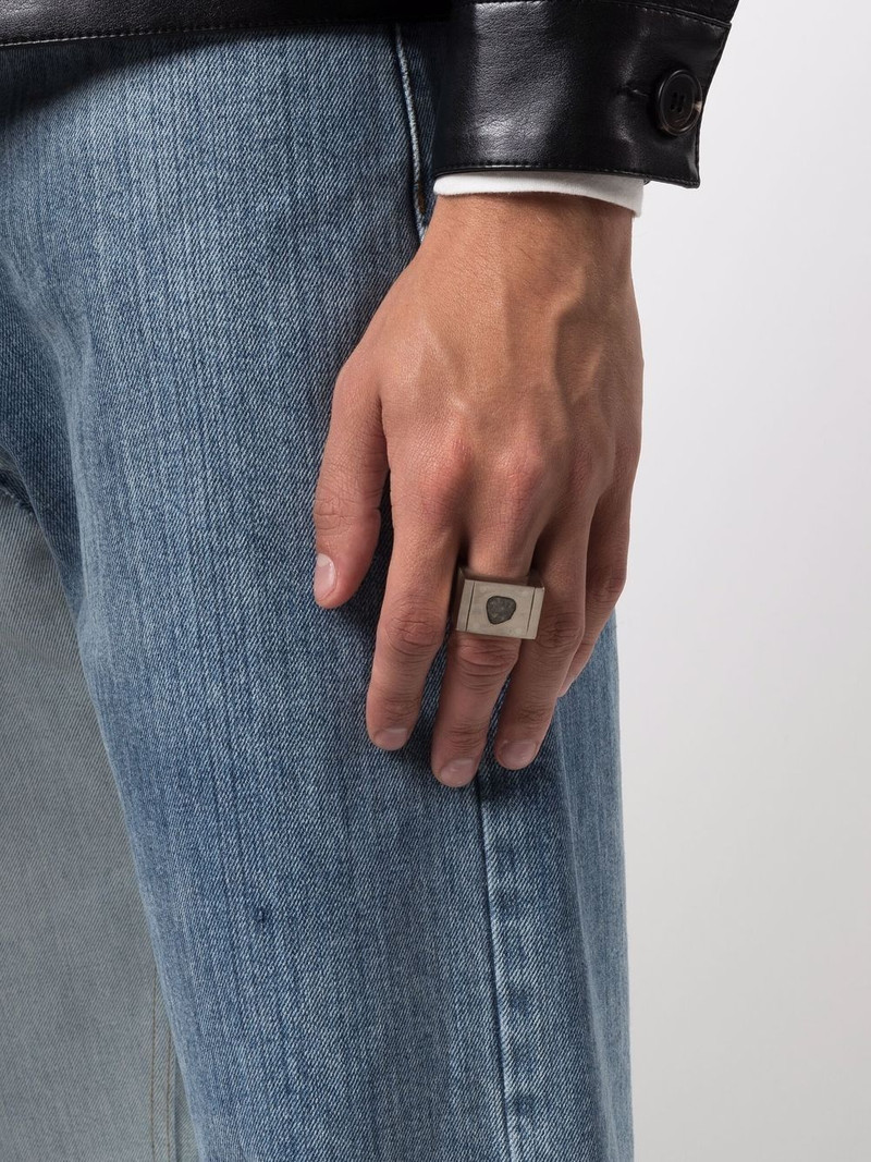 Parts of Four Plate ring single 17mm (1.0 CT, 1-Stone, PA+DIA) outlook