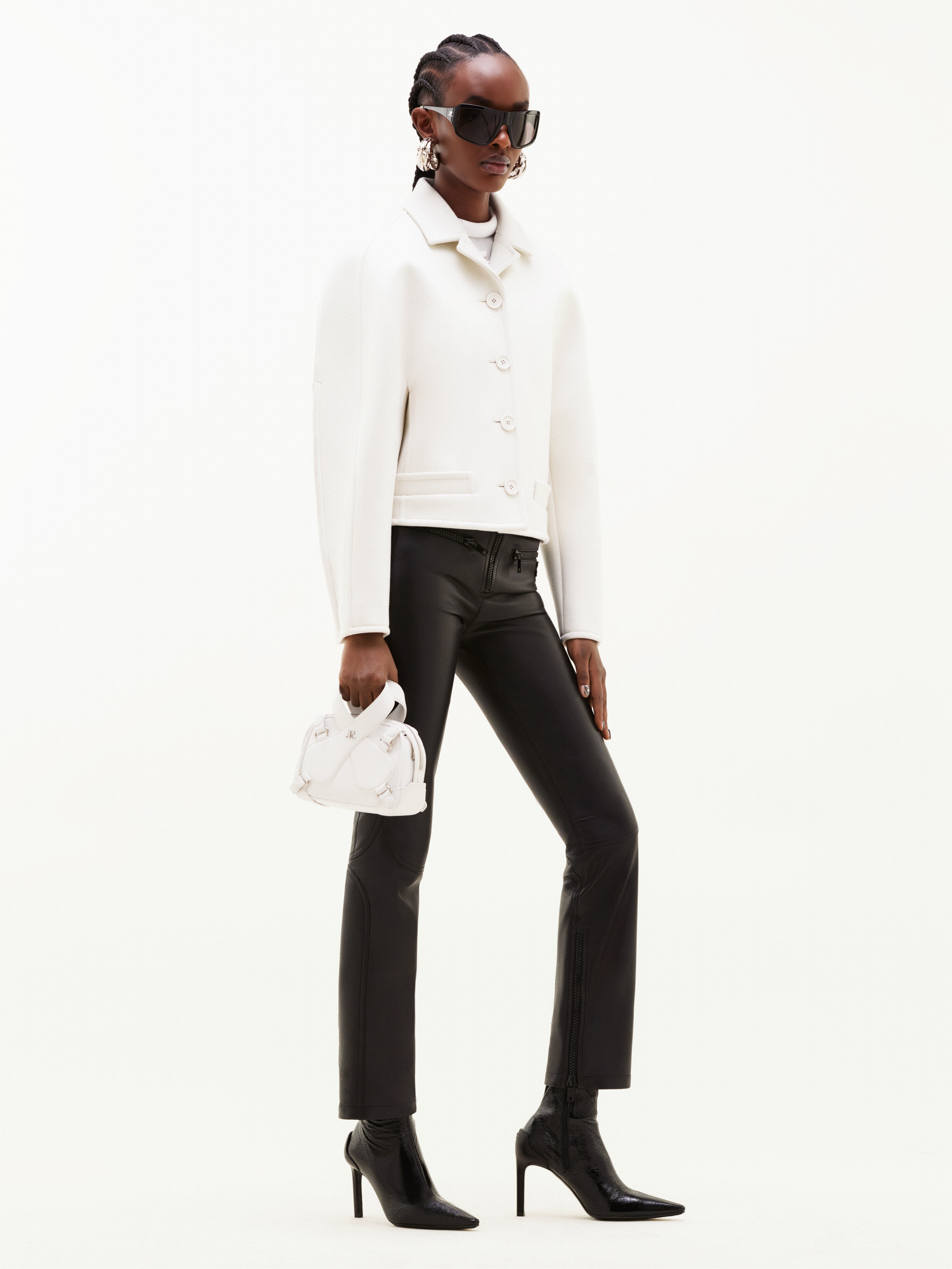 CIRCLE WOOL JACKET - 3