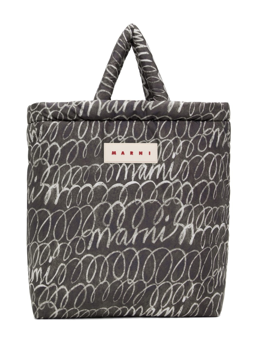Black Puff Tote - 1