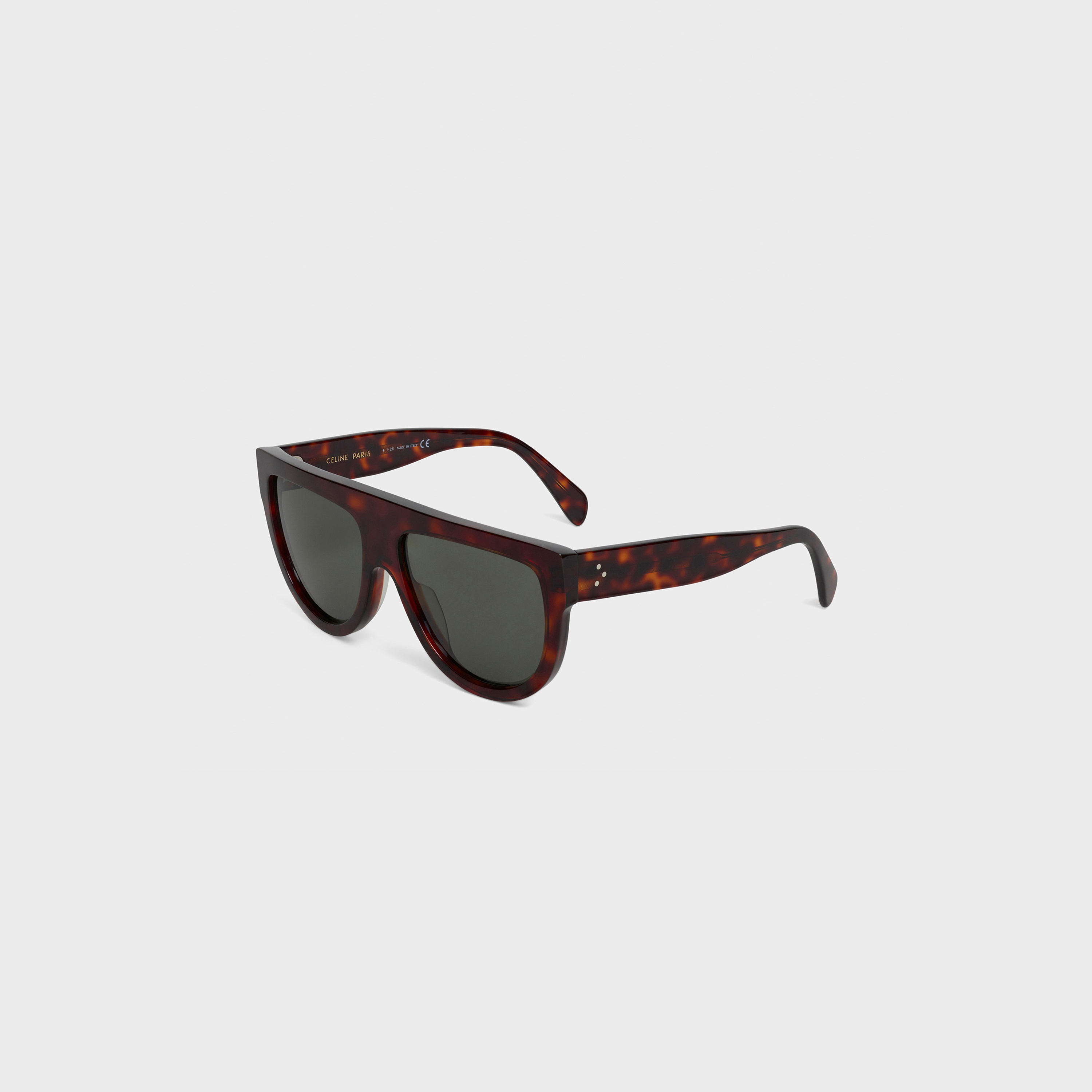 Aviator S001 Sunglasses in Acetate with Polarized Lenses - 2