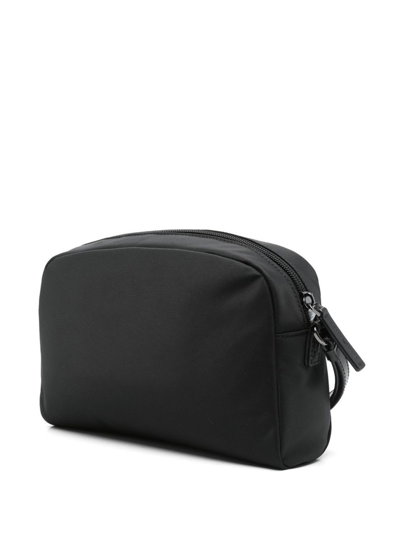 EMPORIO ARMANI logo-plaque wash bag outlook