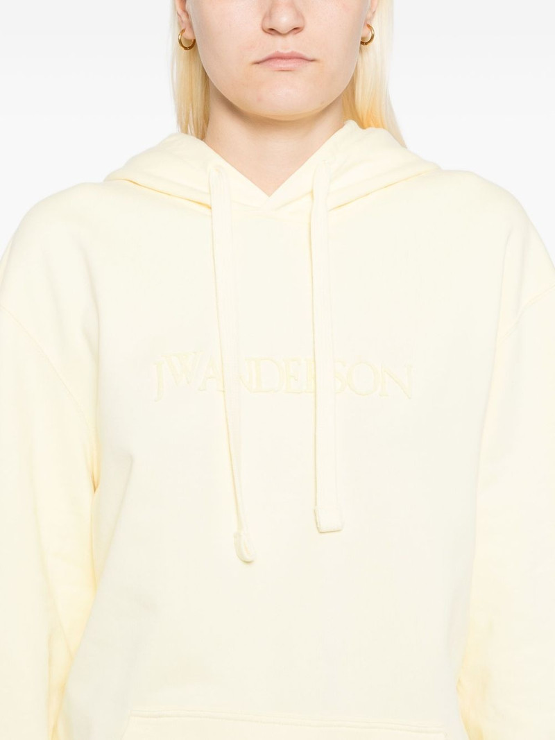 logo-embroidered hoodie 5
