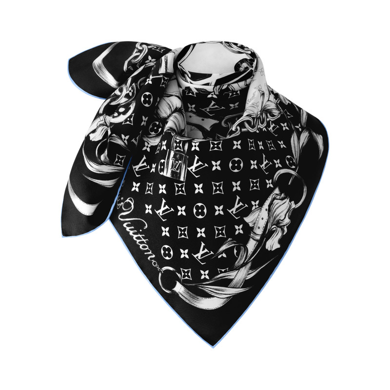 Louis Vuitton Blooming Monogram Square 90 outlook