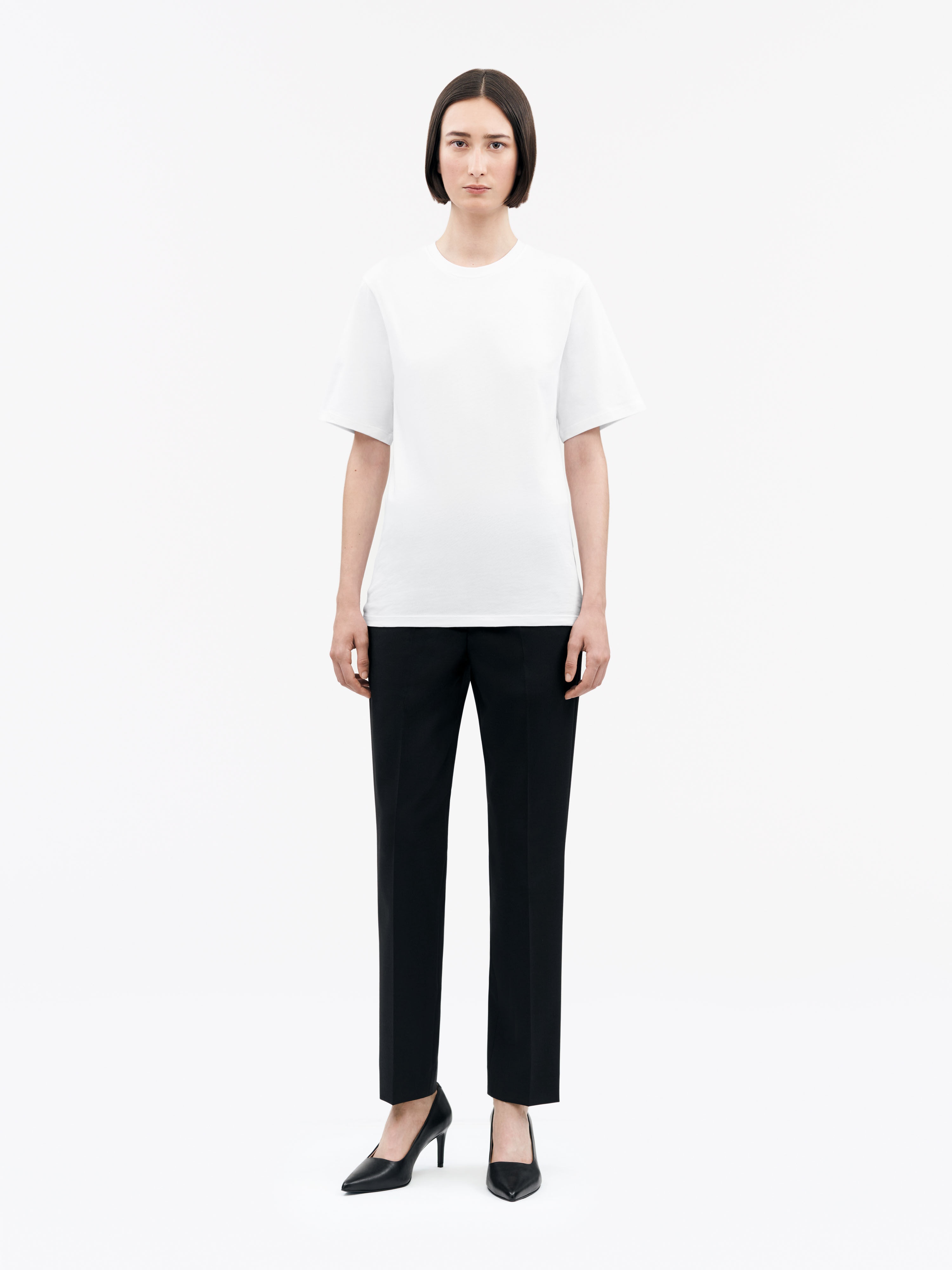 Lori Round-Neck Cotton T-Shirt - 2
