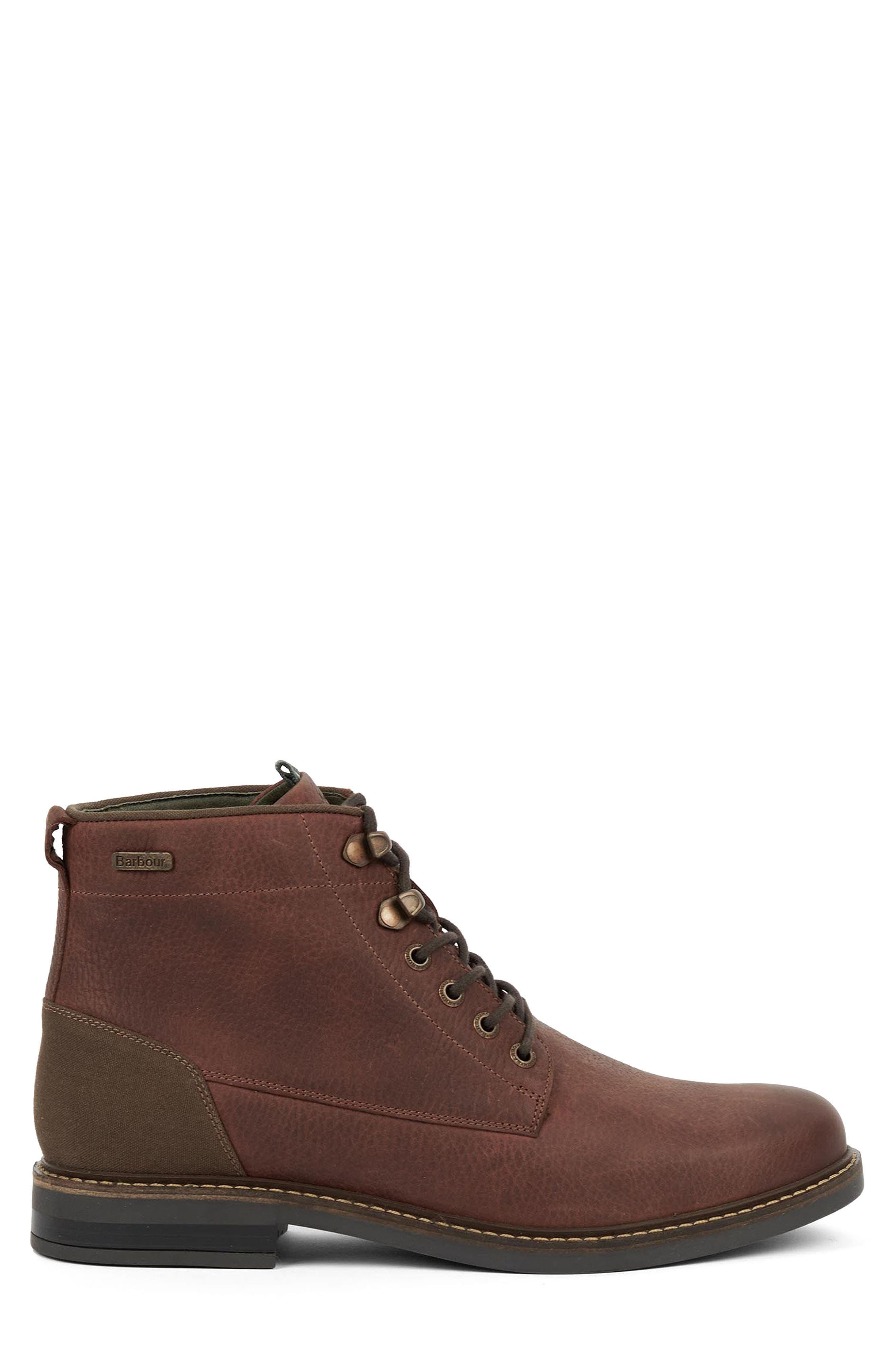 Barbour Deckham Plain Toe Boot in Cedar at Nordstrom - 2