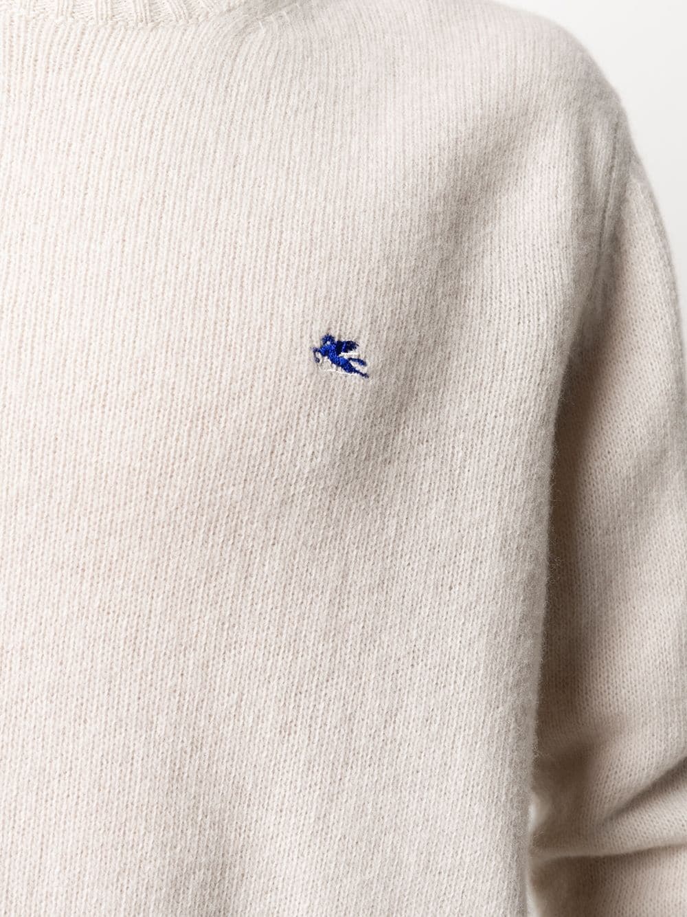 embroidered logo jumper - 5