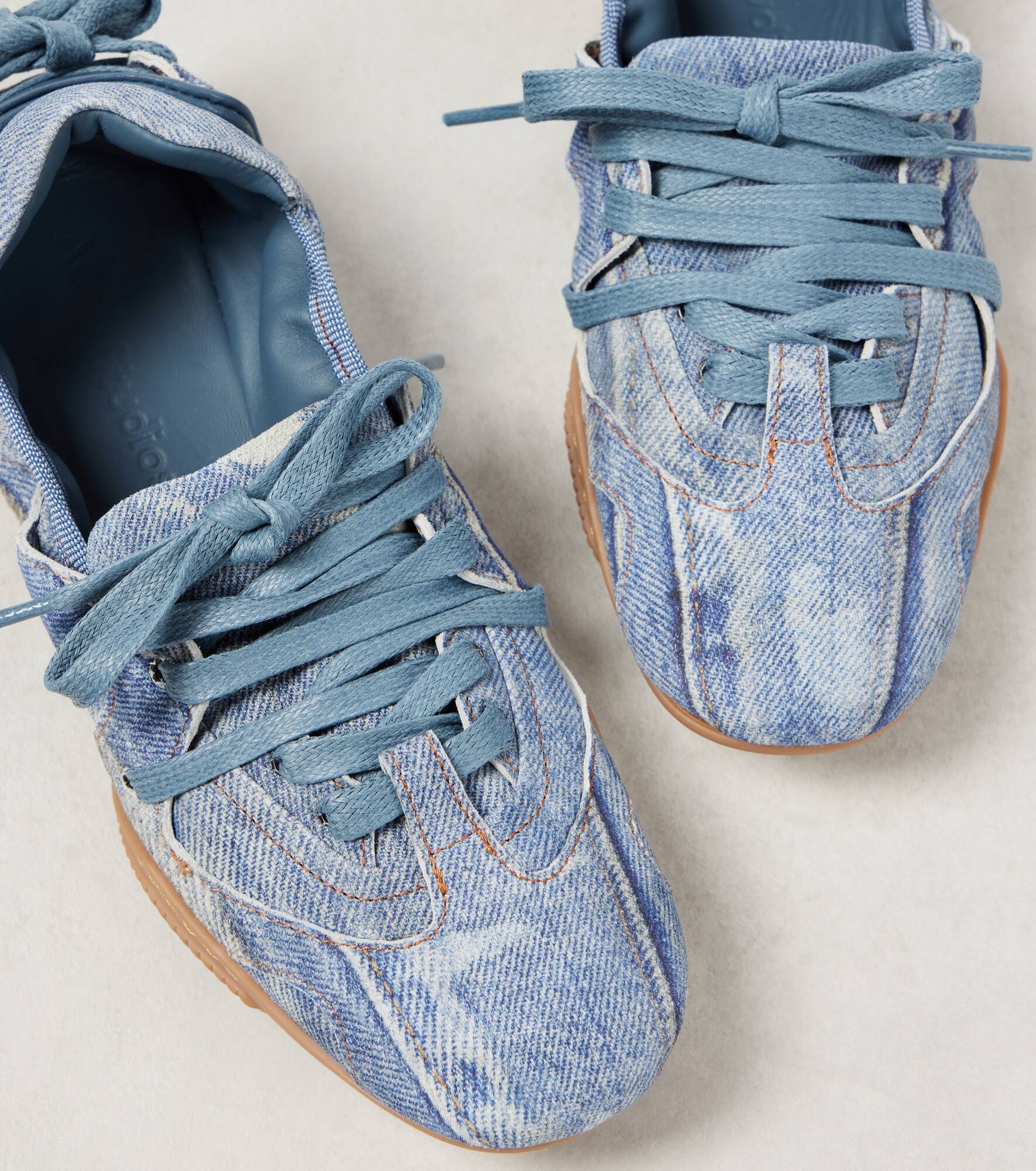 Denim sneakers - 5