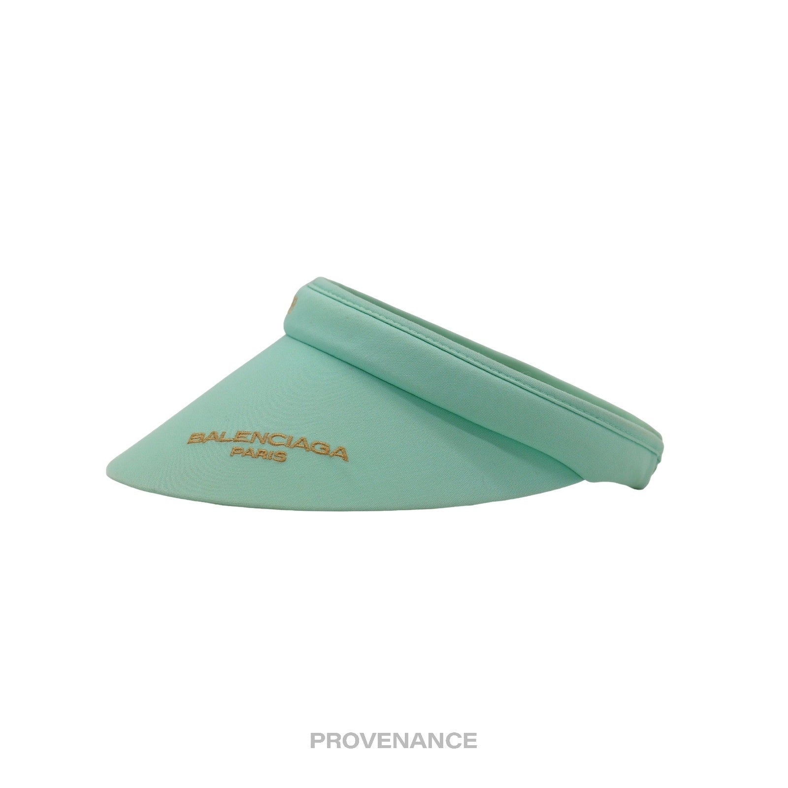 ? Balenciaga Golf Club Visor - Turquoise BALENCIAGA Balenciaga Golf Club Visor - Turquoise  main image 4