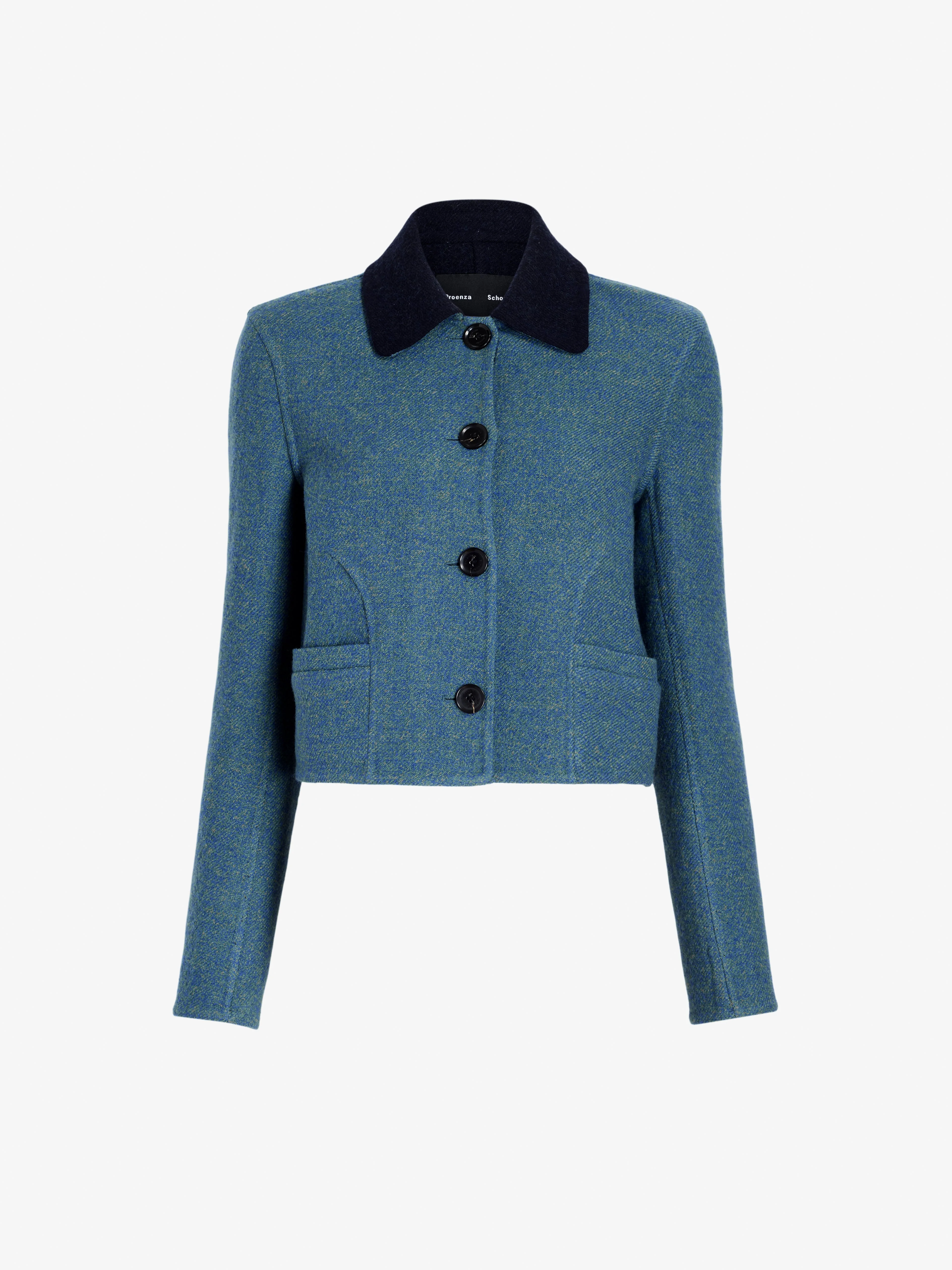 Gaelle Jacket in Double Face Melange Outerwear - 1