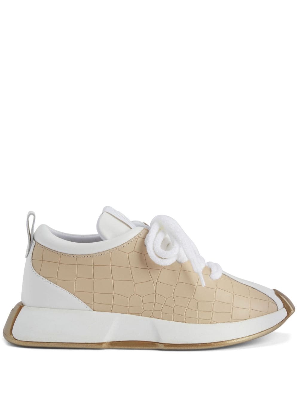 Ferox crocodile-print sneakers - 1