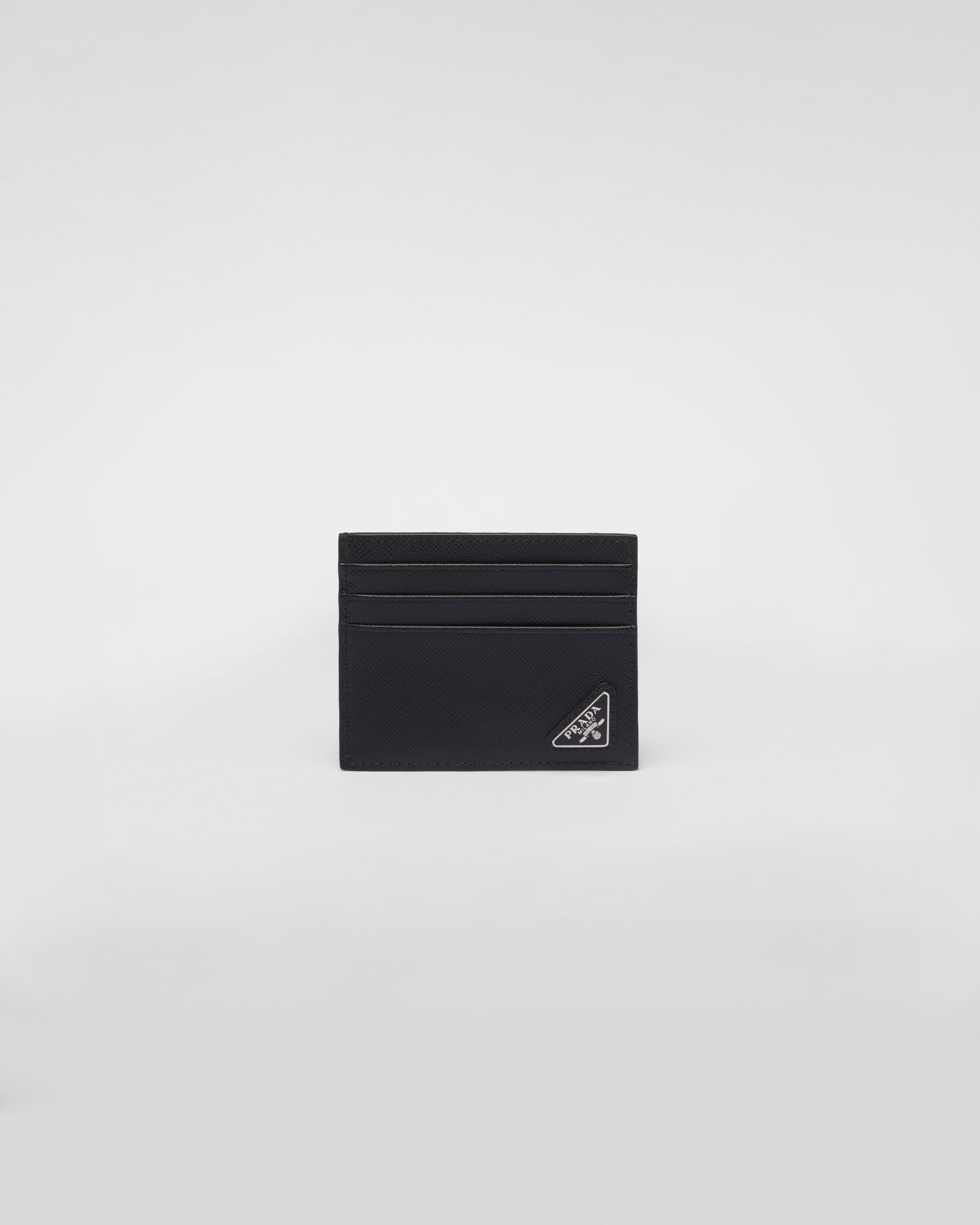 Saffiano leather card holder - 1