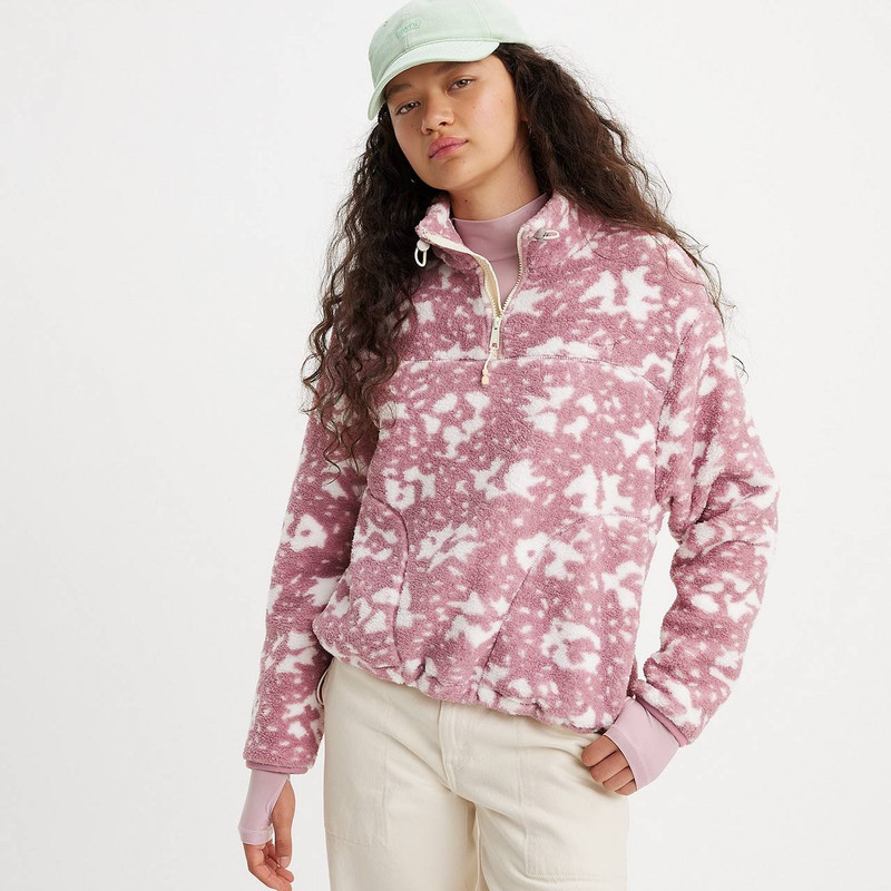 Levi's BIG FOOT SHERPA 1/4 ZIP SWEATSHIRT outlook