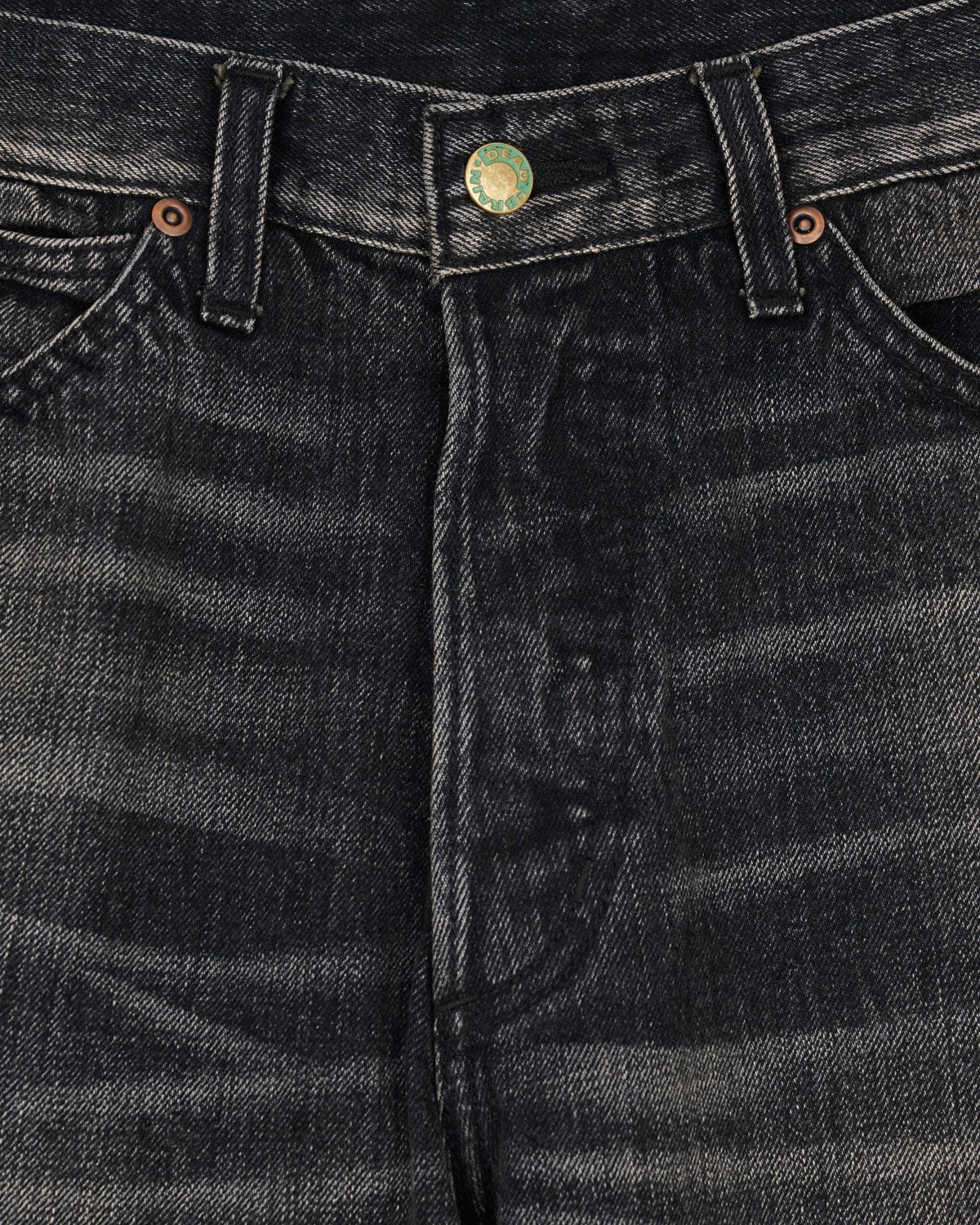 Type 01 13.2oz Selvedge Denim Pant - Washed Black - 5