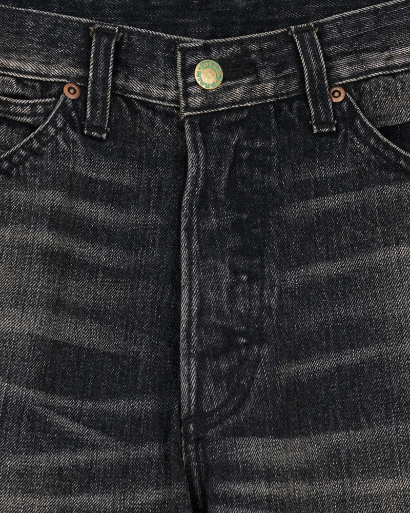 Type 01 13.2oz Selvedge Denim Pant - Washed Black 5