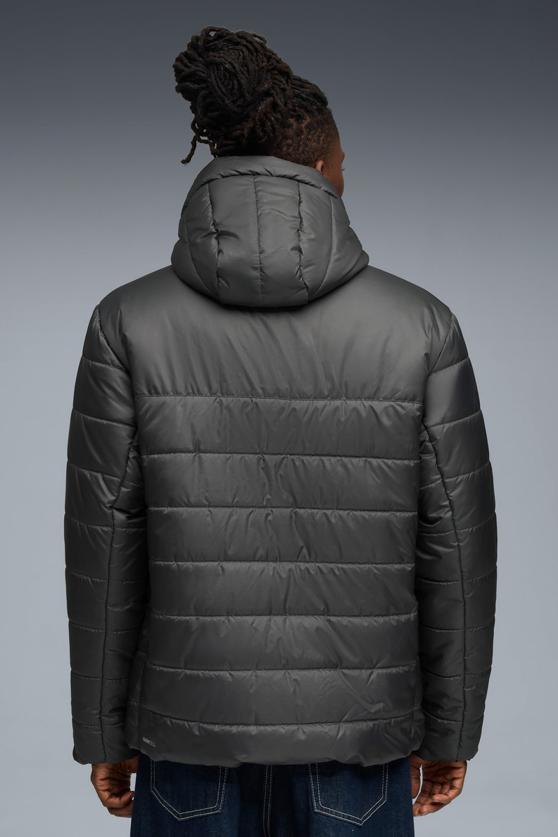 ESS Hooded Padded Jacket Men 4