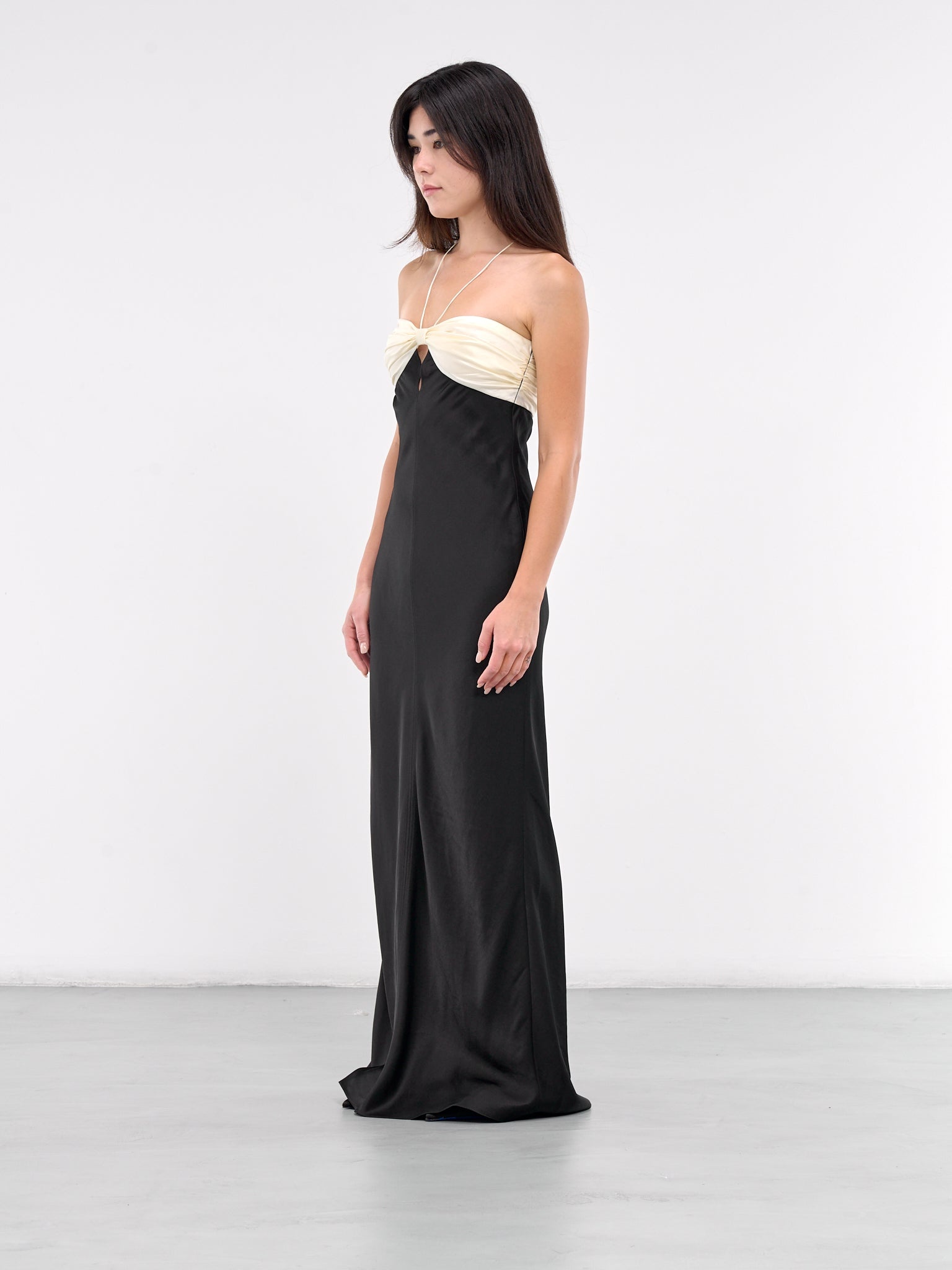 Halterneck Maxi Dress - 2