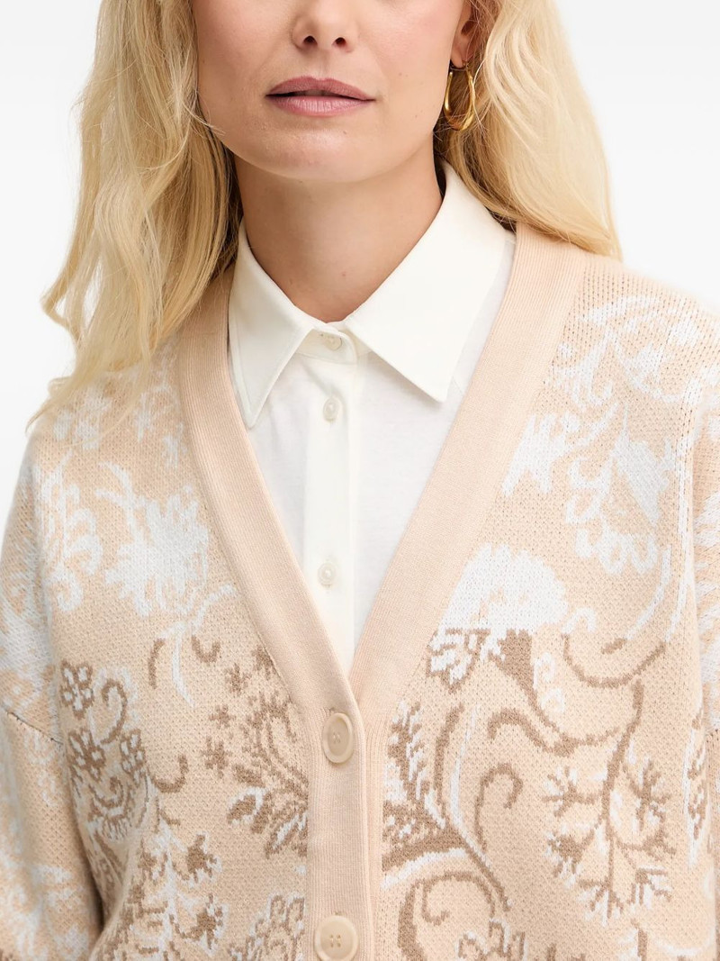 floral-print cardigan 4