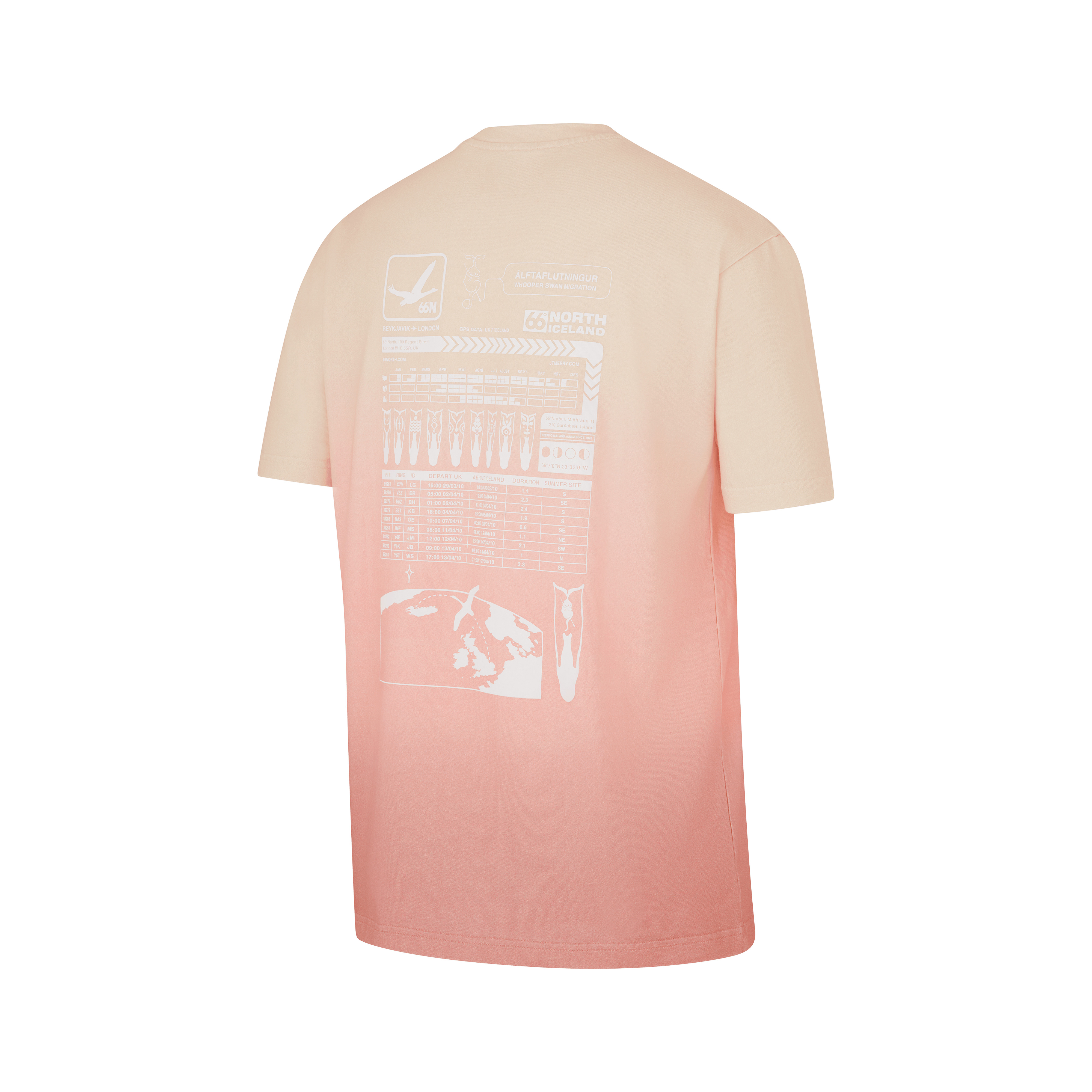 James Merry X 66°North Swan T-shirt (Unisex) - 3
