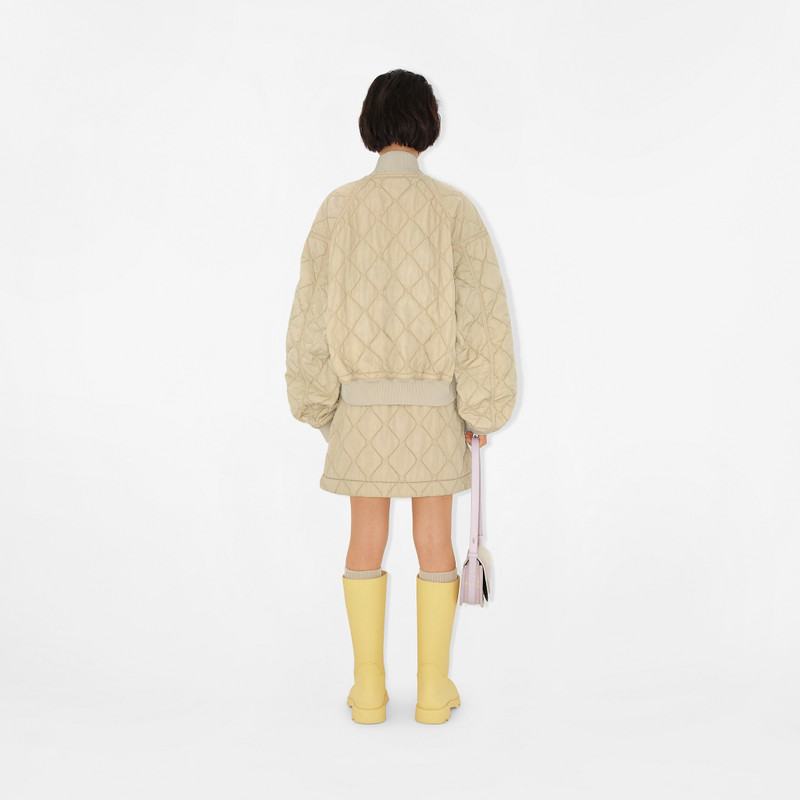 Quilted Nylon Bomber Jacket 4