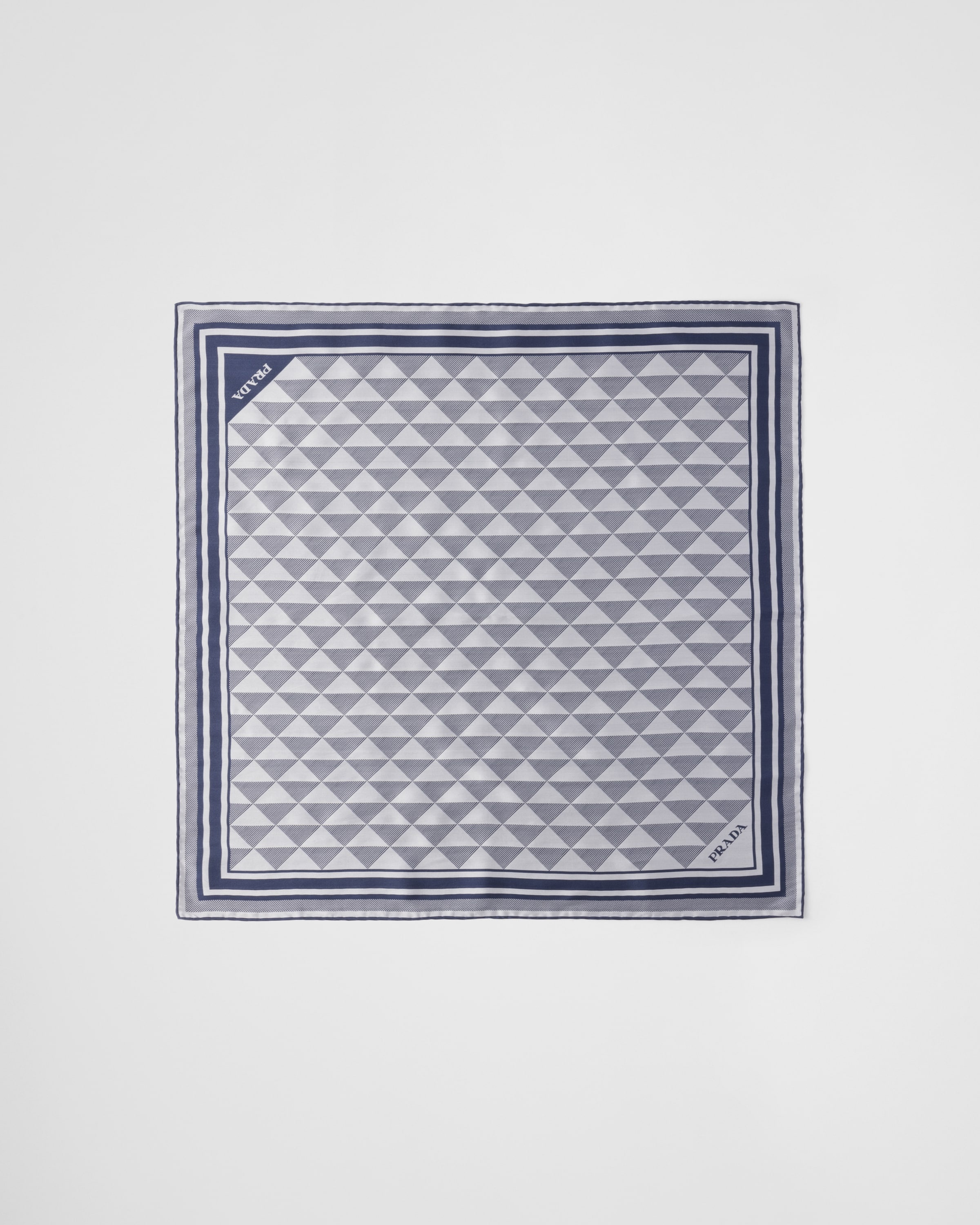 Printed silk scarf - 3