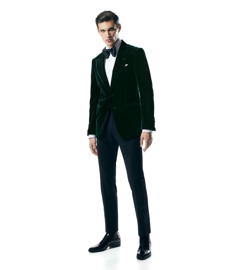 TOM FORD FLUID VELVET SHELTON COCKTAIL JACKET outlook