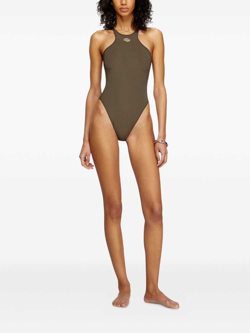 Christie-Utlt high-neck swimsuit - 2