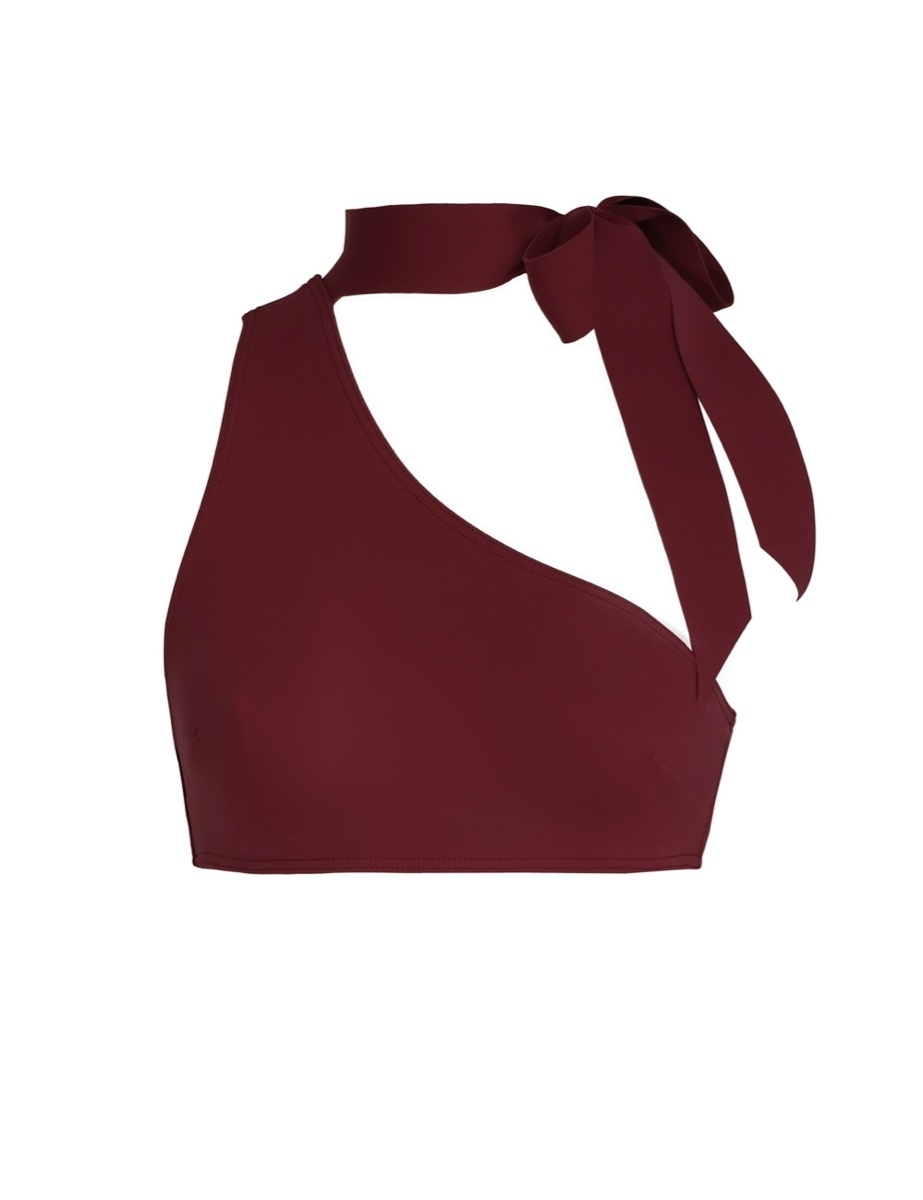 SEPARATES SCULPT NECK TIE BRA - 1