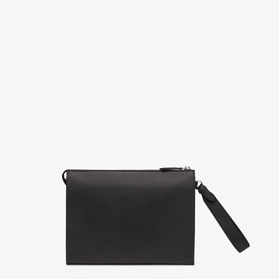 Black leather pouch - 3